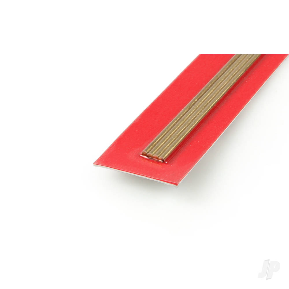 2mm Brass Round Rod (300mm long) (4 pcs)-2