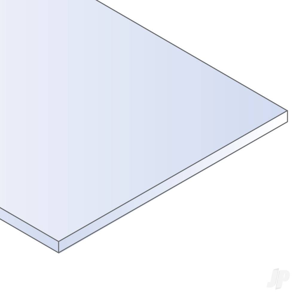 6x12in (15x30cm) White Sheet .015in Thick (3 Sheet per pack)-3