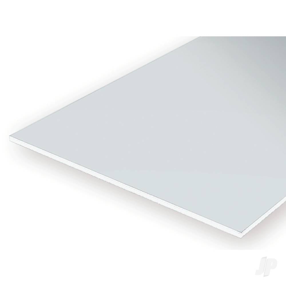 6x12in (15x30cm) White Sheet .125in Thick (1 sheet per pack)