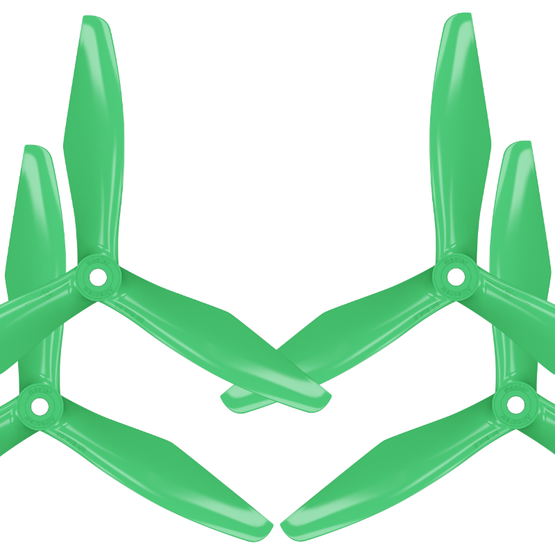 5x4.5 RS 3-Blade FPV Propeller Set x4 Green