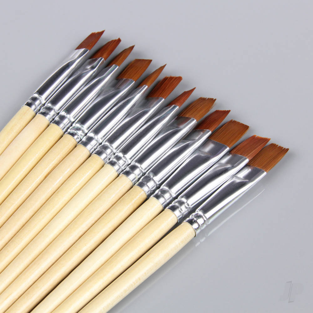 Flat Brushes 12 (12 pcs)-3