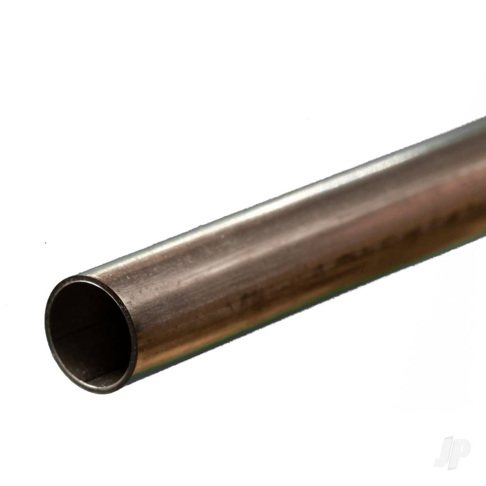 1/2in Stainless Steel Round Tube, .028in Wall (12in long)
