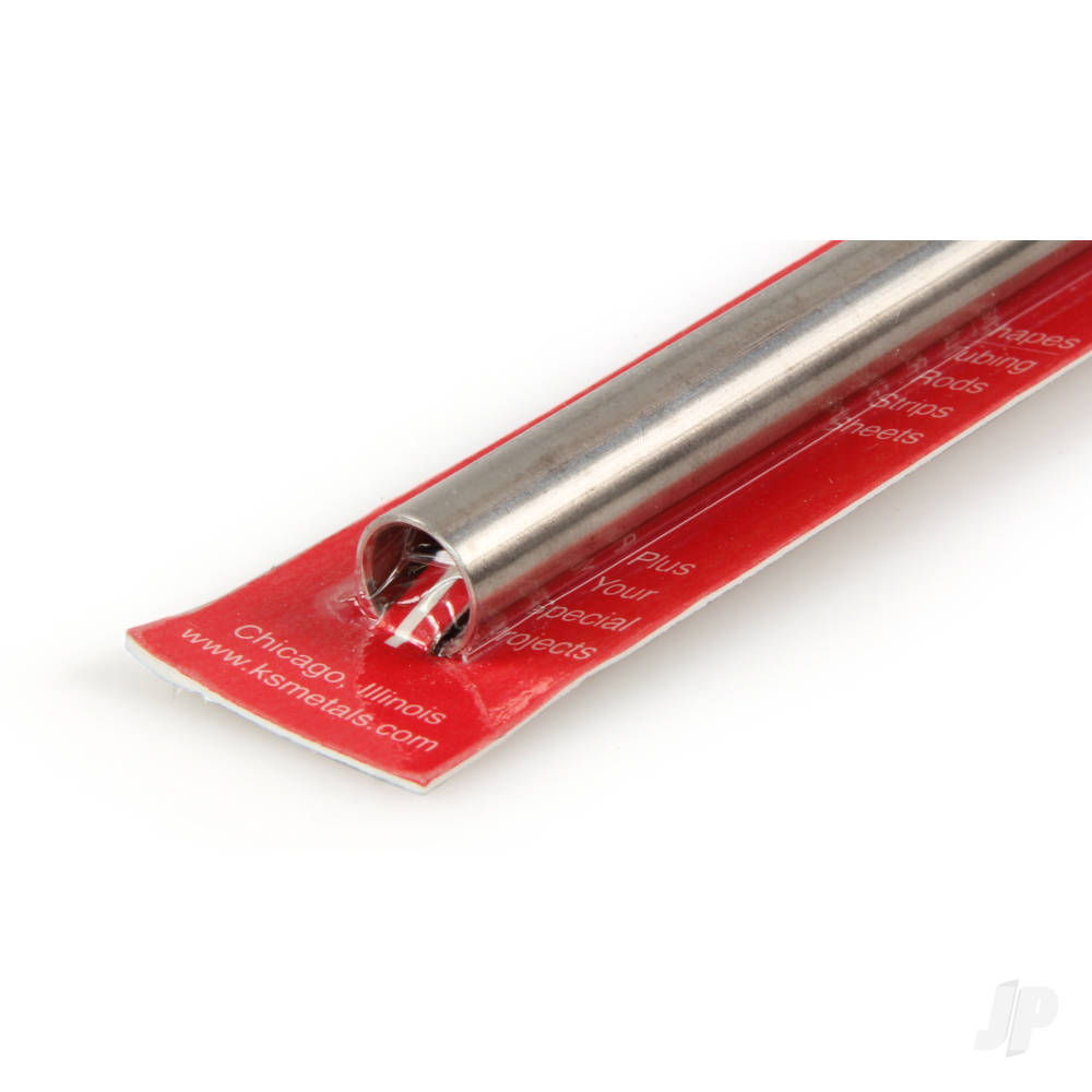 7/16in Stainless Steel Round Tube, .028in Wall (12in long)-2
