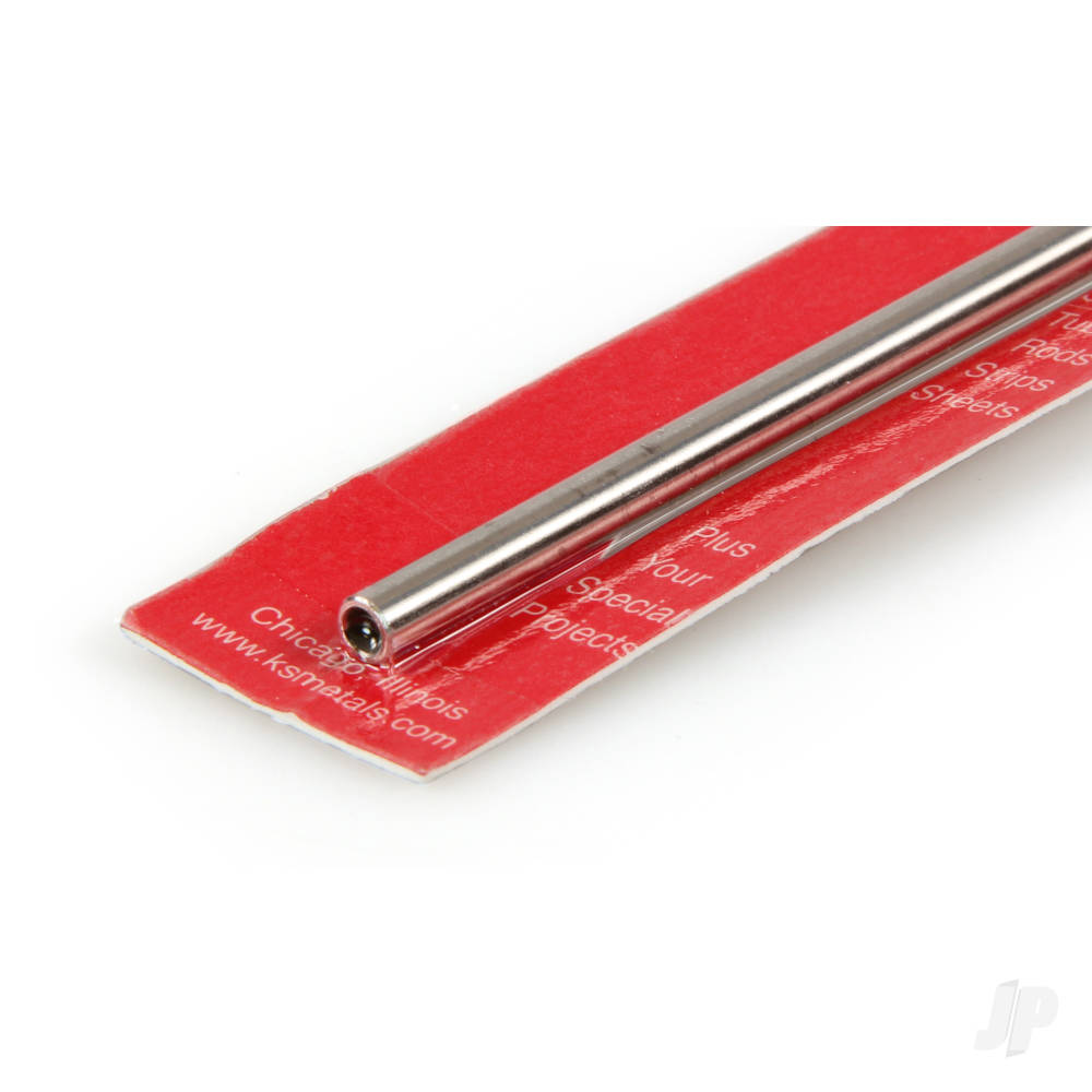 3/16in Stainless Steel Round Tube, .028in Wall (12in long)-2