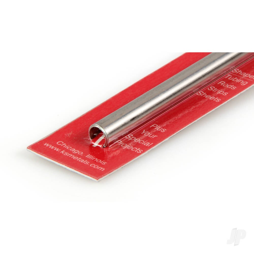 5/16in Stainless Steel Round Tube, .028in Wall (12in long)-2
