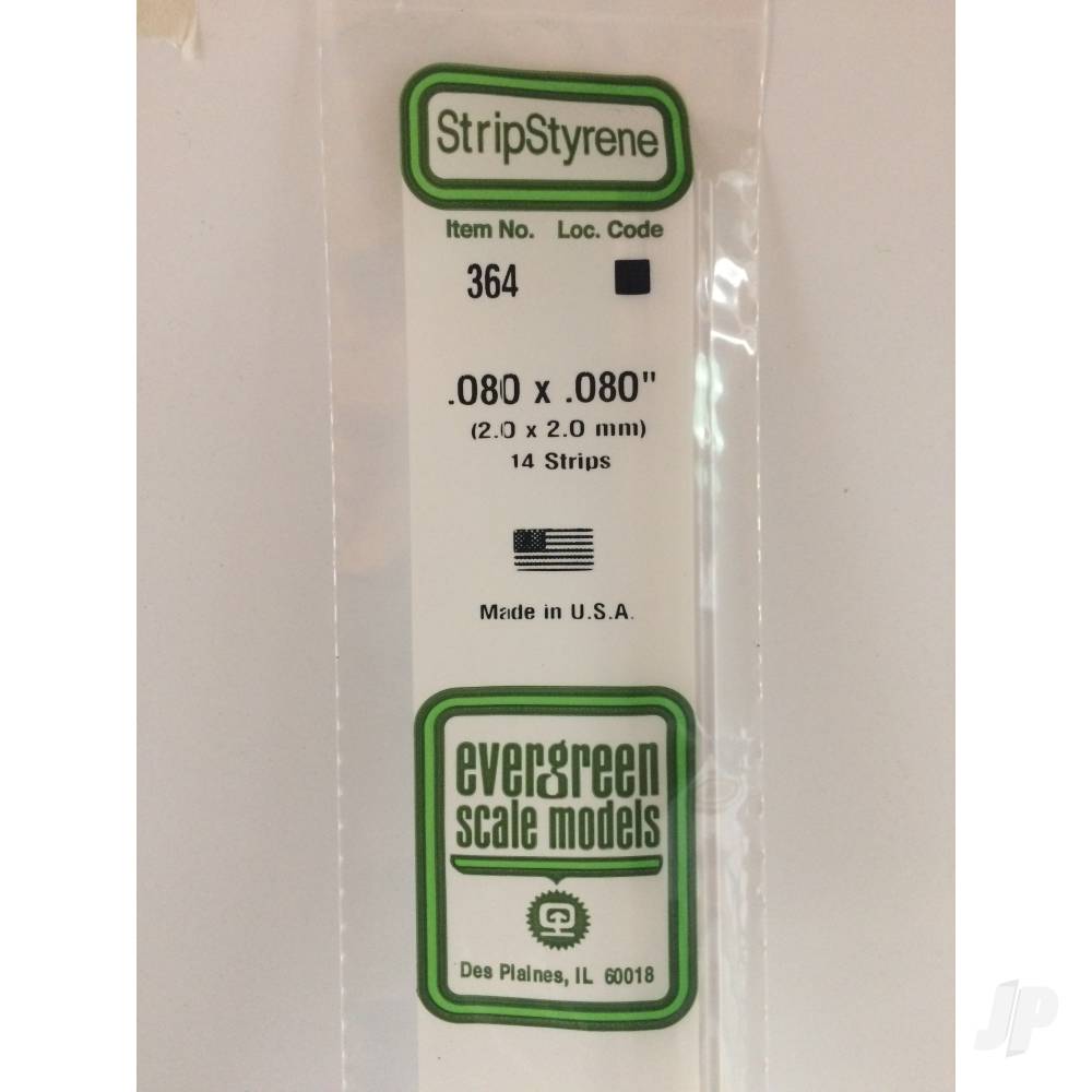 24in (60cm) Strip .080x.080in (50 per pack)-2