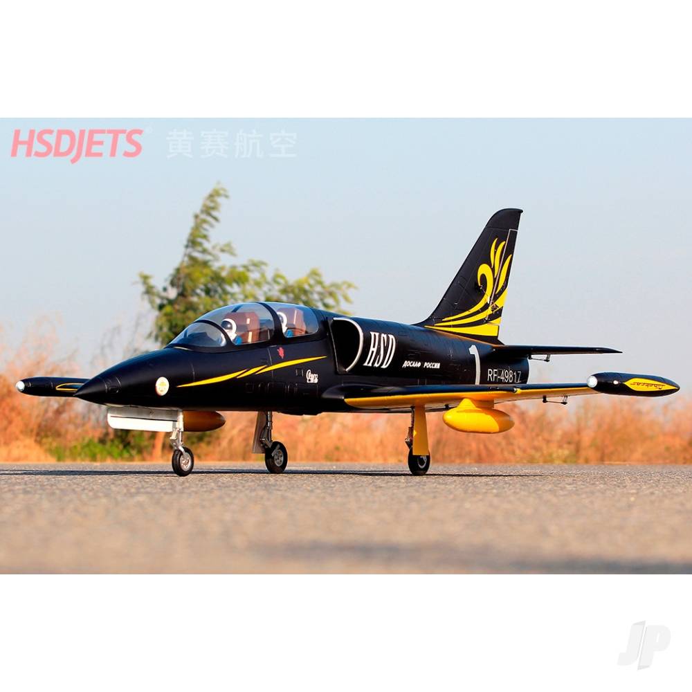L-39 120mm EDF Foam Jet, Black Gold (Kit)-4