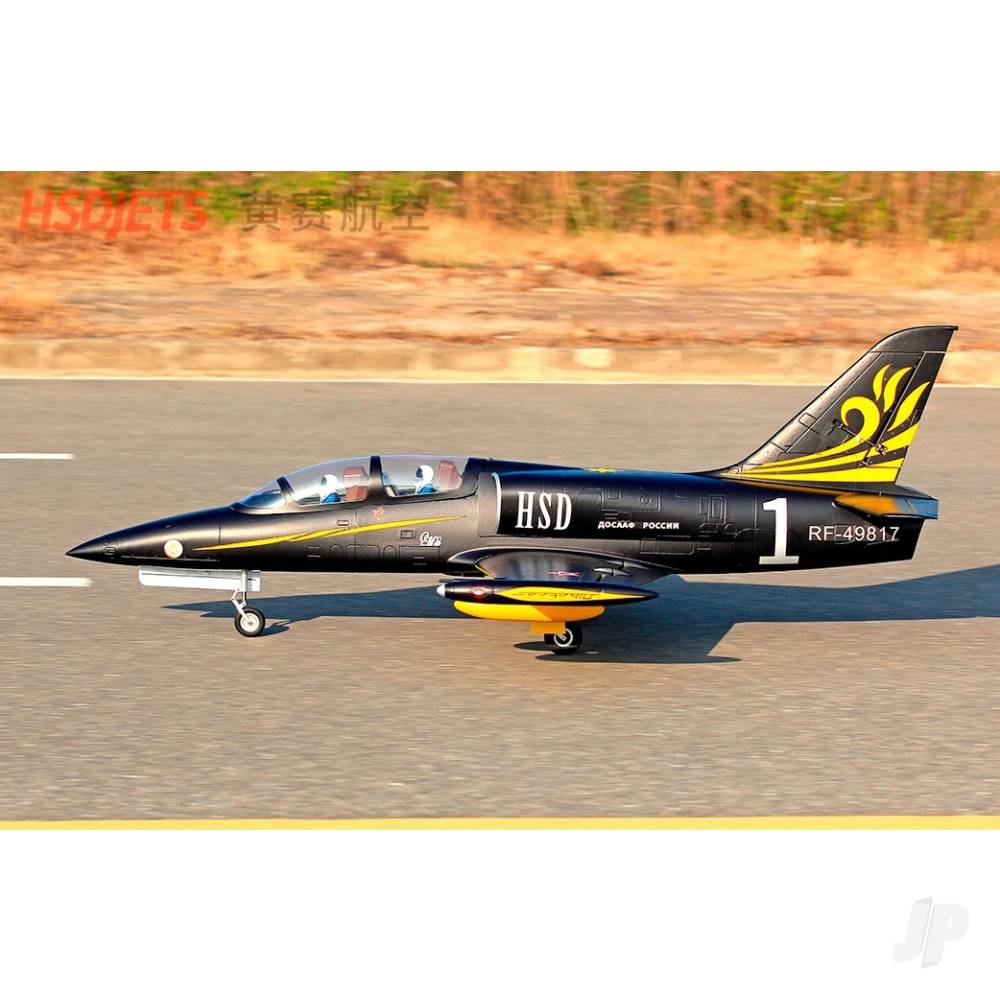 L-39 120mm EDF Foam Jet, Black Gold (Kit)-13