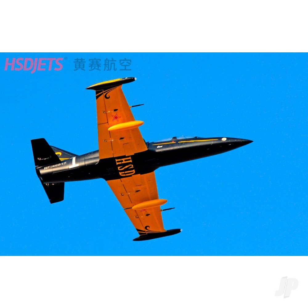 L-39 120mm EDF Foam Jet, Black Gold (Kit)-15