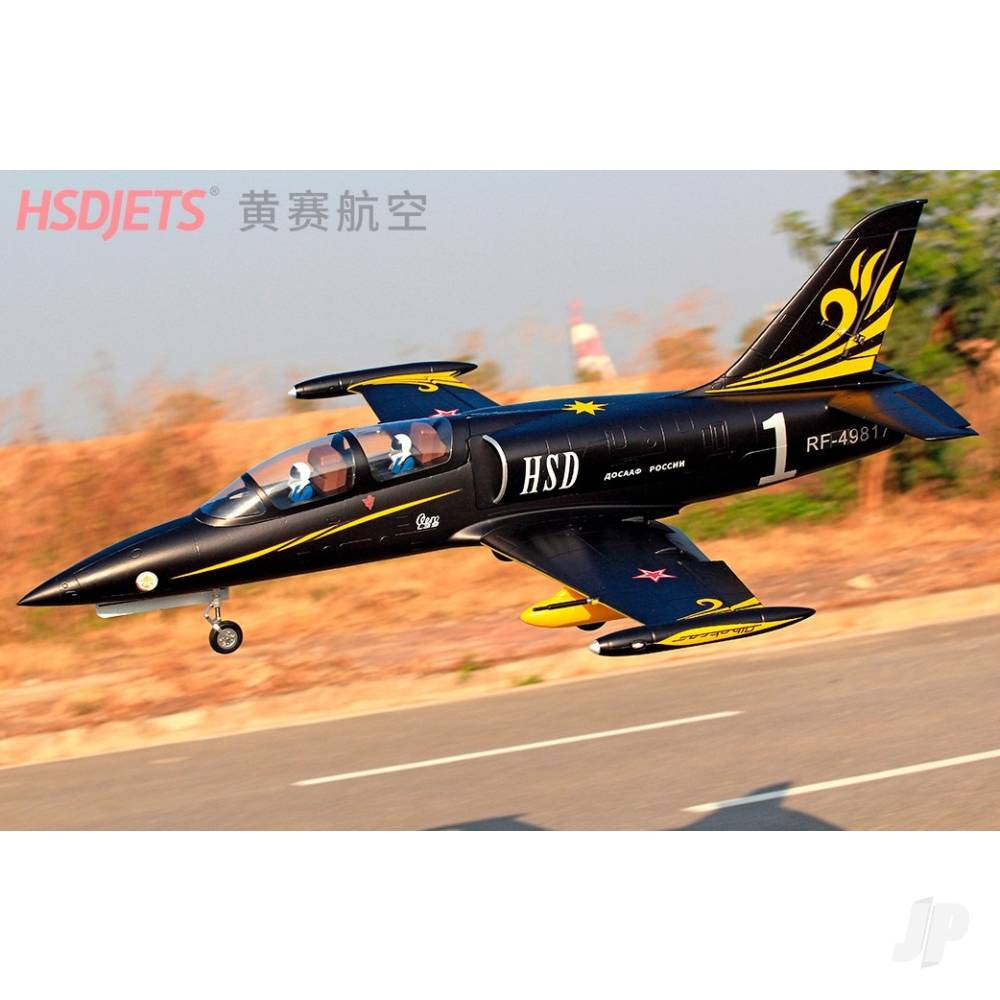 L-39 120mm EDF Foam Jet, Black Gold (Kit)-16