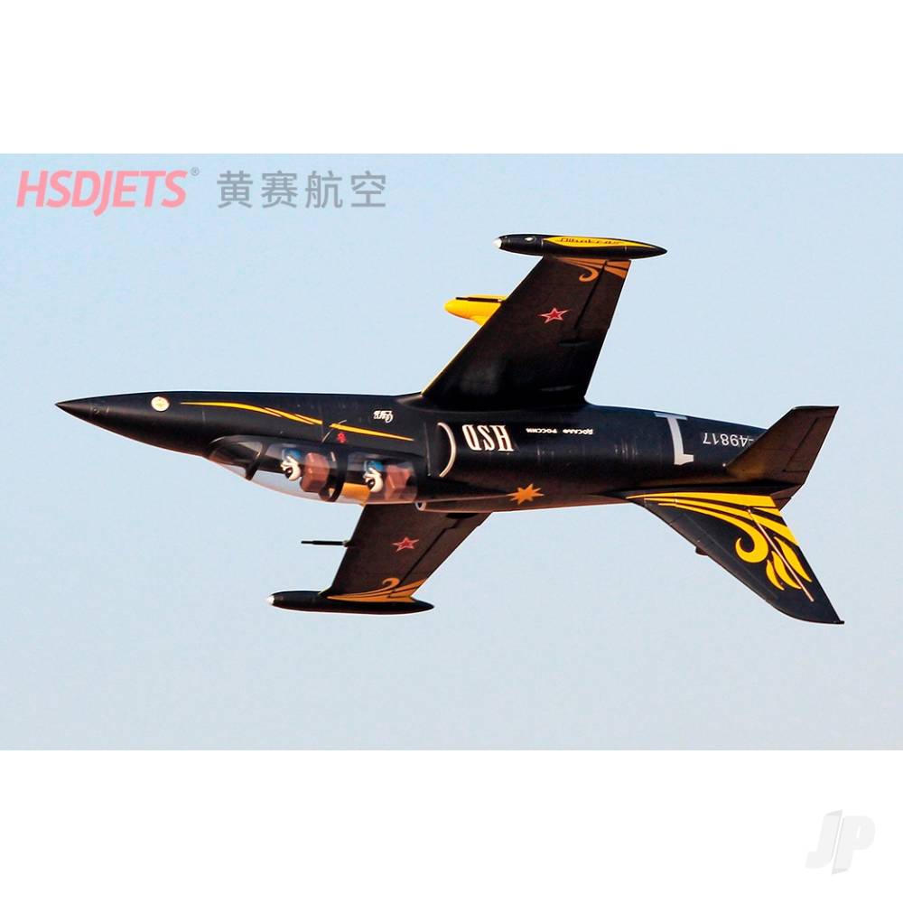 L-39 120mm EDF Foam Jet, Black Gold (Kit)-19