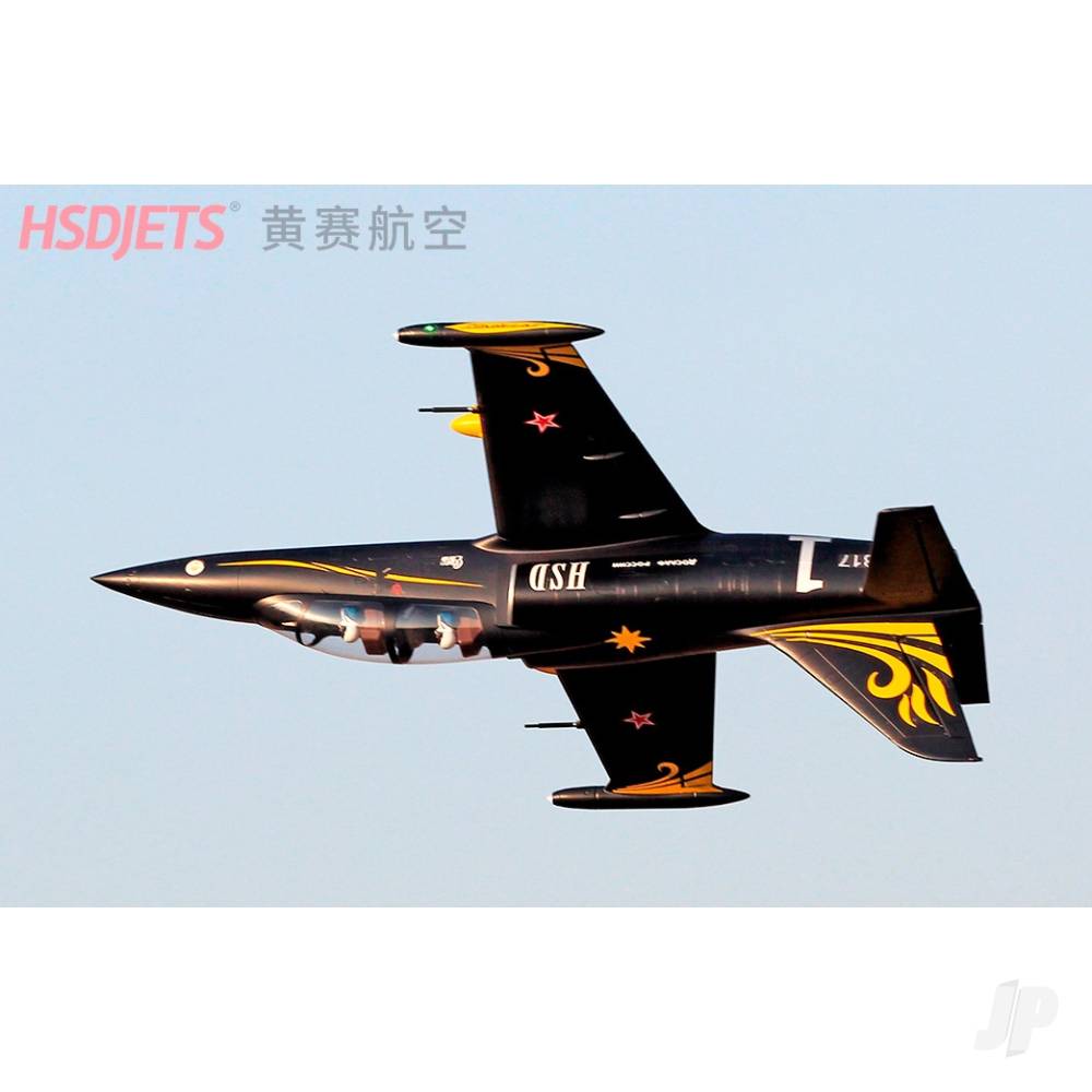L-39 120mm EDF Foam Jet, Black Gold (Kit)-20
