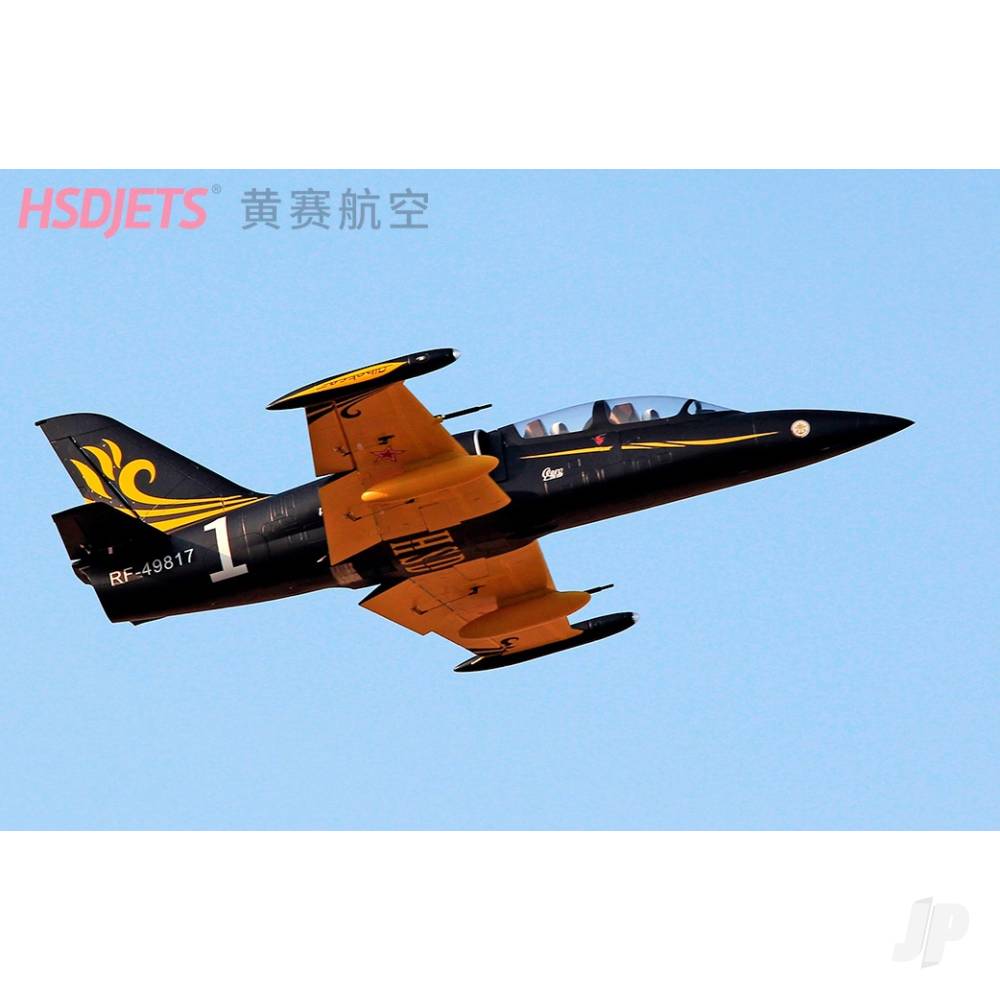 L-39 120mm EDF Foam Jet, Black Gold (Kit)-21