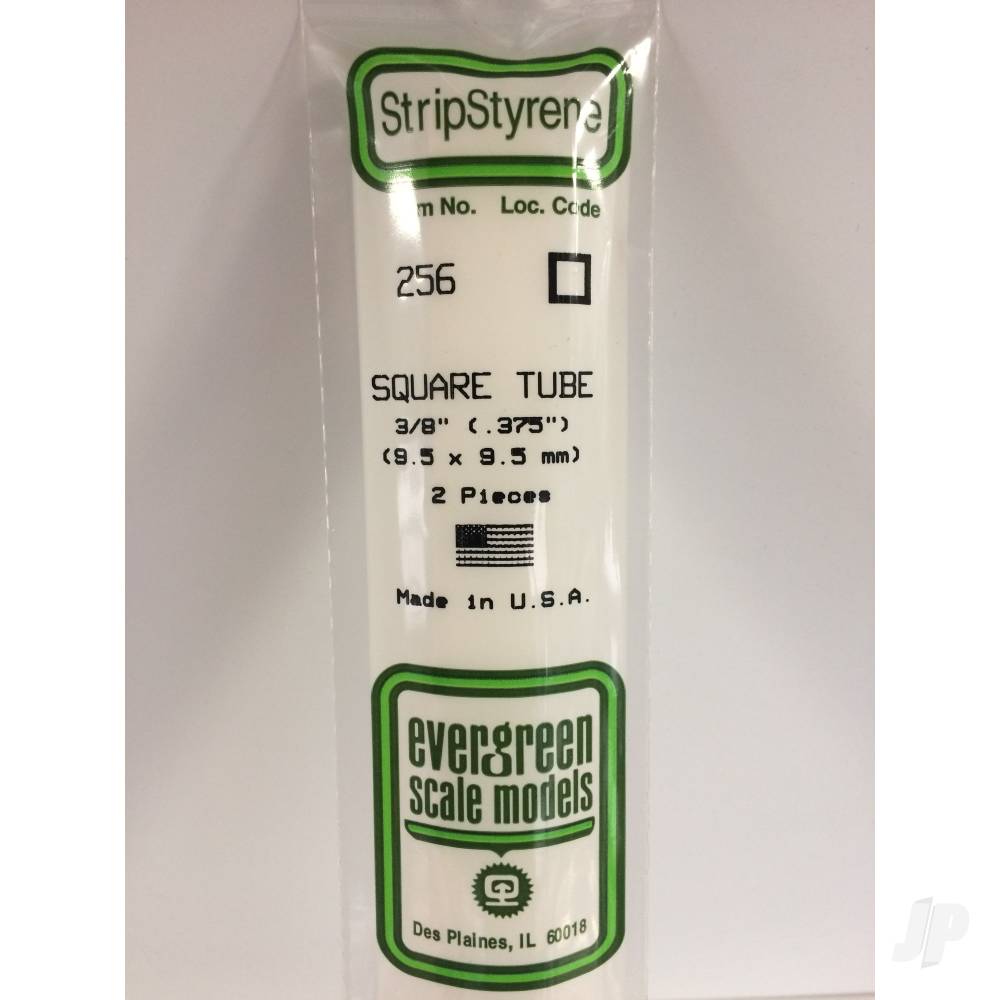 14in (35cm) Square Tube .375in (3/8in) (100 per pack)-2