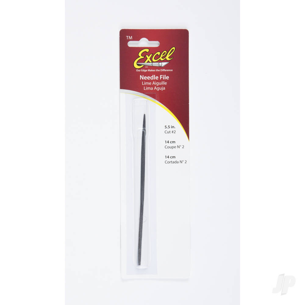 5.5in (13.97cm) Square Needle File, Cut #2 (Carded)-7
