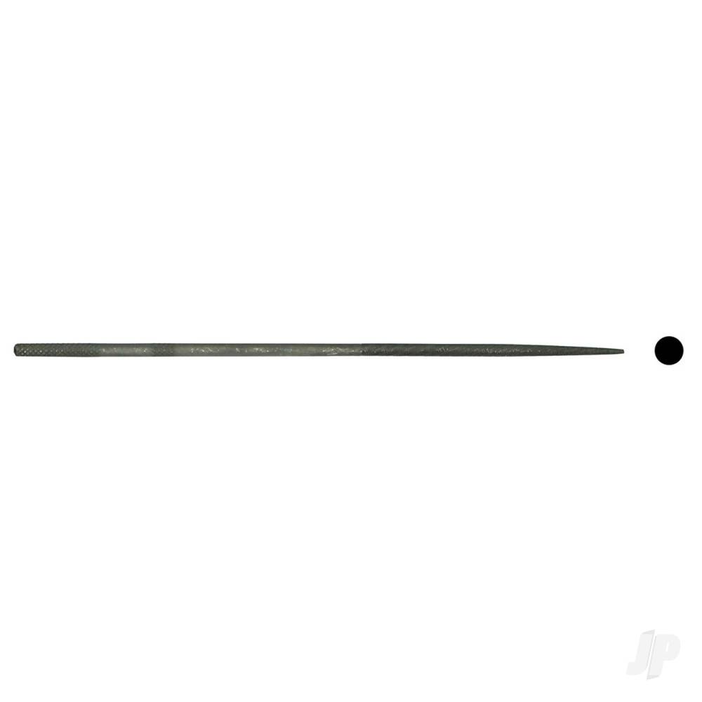 5.5in (13.97cm) Round Needle File, Cut #2 (Carded)-4