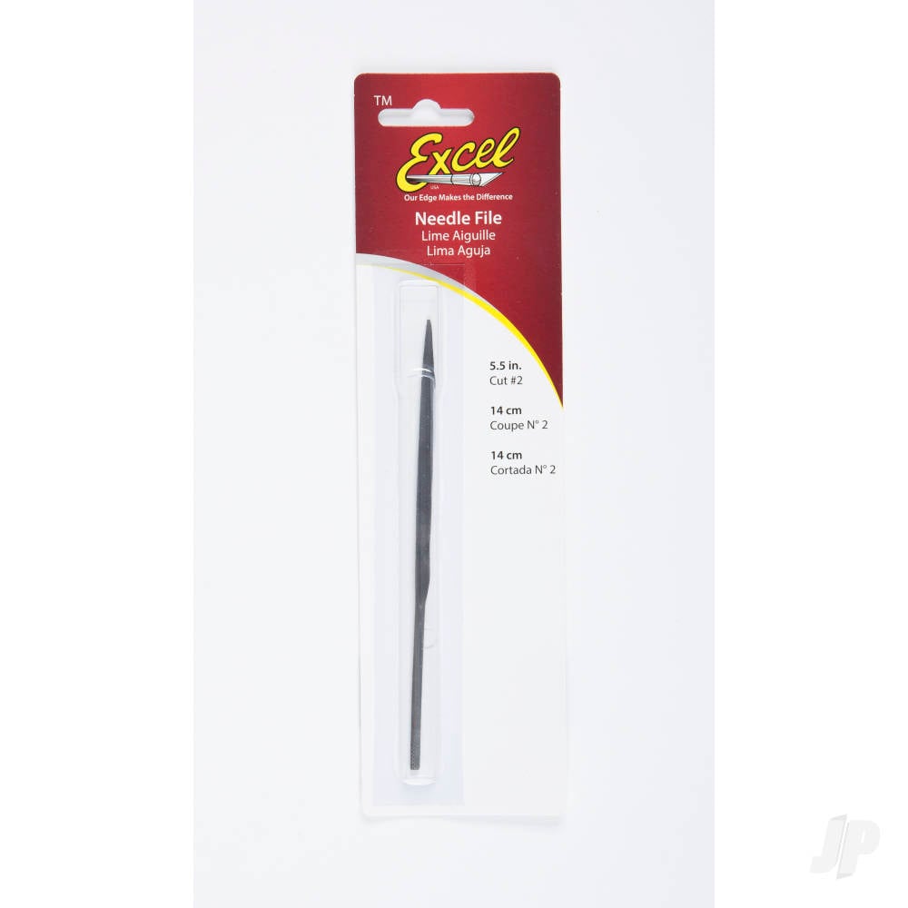 5.5in (13.97cm) Knife Needle File, Cut #2 (Carded)-2