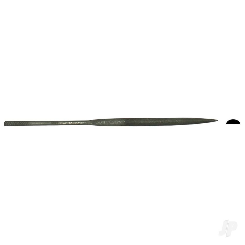 5.5in (13.97cm) Half-Round Needle File, Cut #2 (Carded)-4