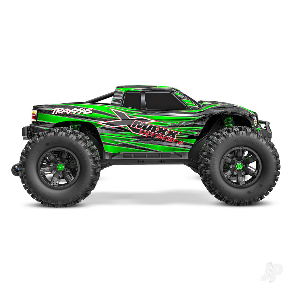 X-Maxx Ultimate 1:6 8S 4WD Electric Monster Truck, Green (+ TQi 2-ch Link, VXL-8s, Velineon 1200XL, TSM)-2