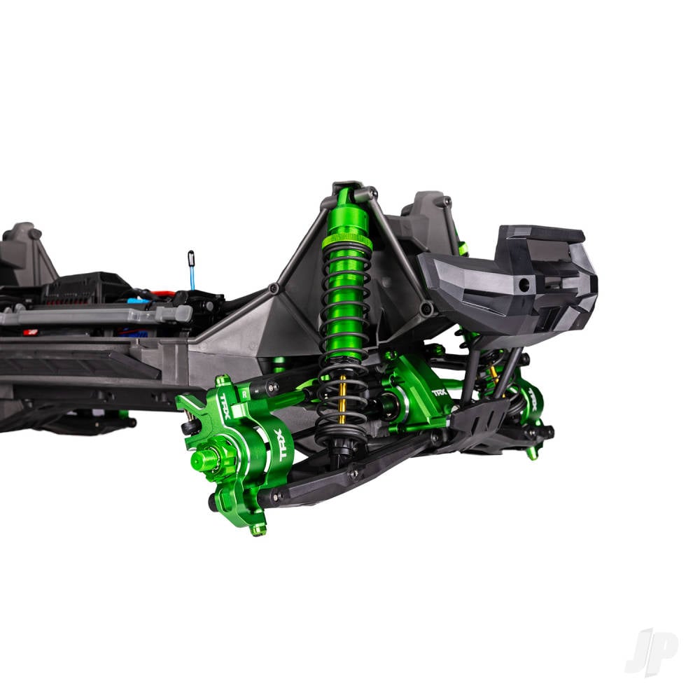 X-Maxx Ultimate 1:6 8S 4WD Electric Monster Truck, Green (+ TQi 2-ch Link, VXL-8s, Velineon 1200XL, TSM)-7