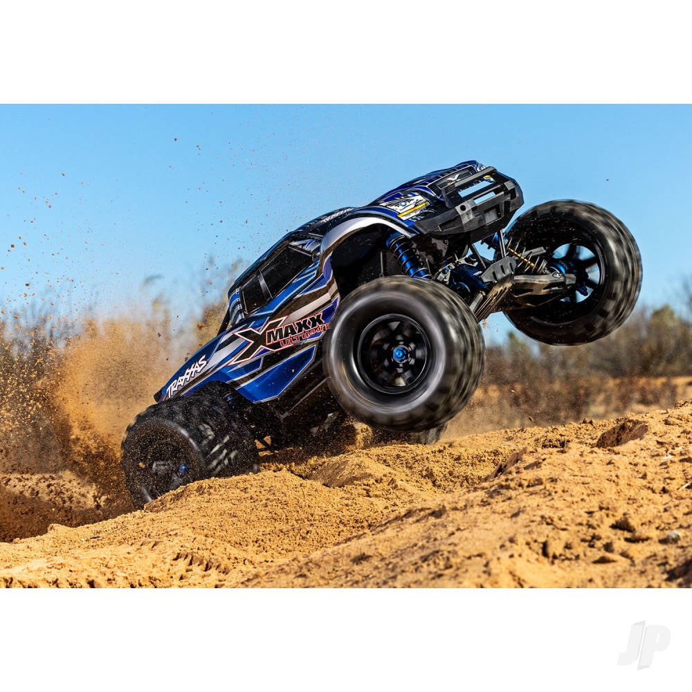 X-Maxx Ultimate 1:6 8S 4WD Electric Monster Truck, Green (+ TQi 2-ch Link, VXL-8s, Velineon 1200XL, TSM)-19