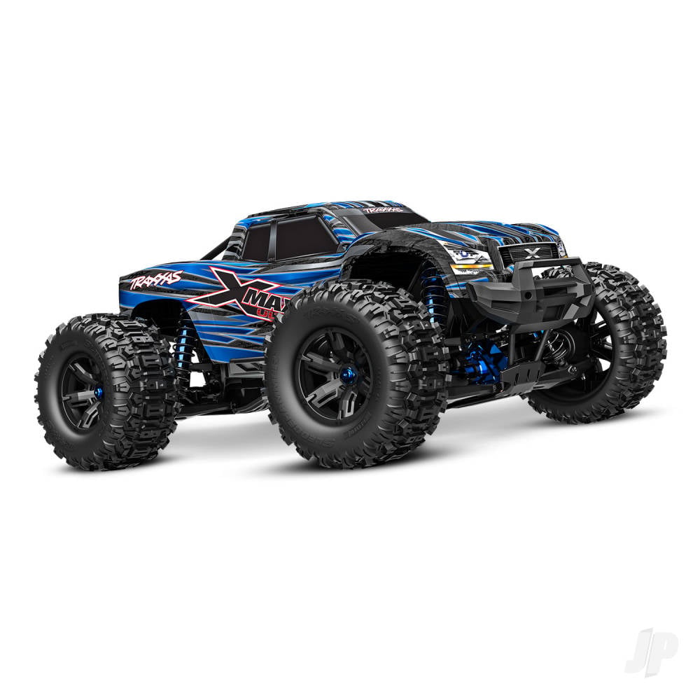 X-Maxx Ultimate 1:6 8S 4WD Electric Monster Truck, Blue (+ TQi 2-ch Link, VXL-8s, Velineon 1200XL, TSM)