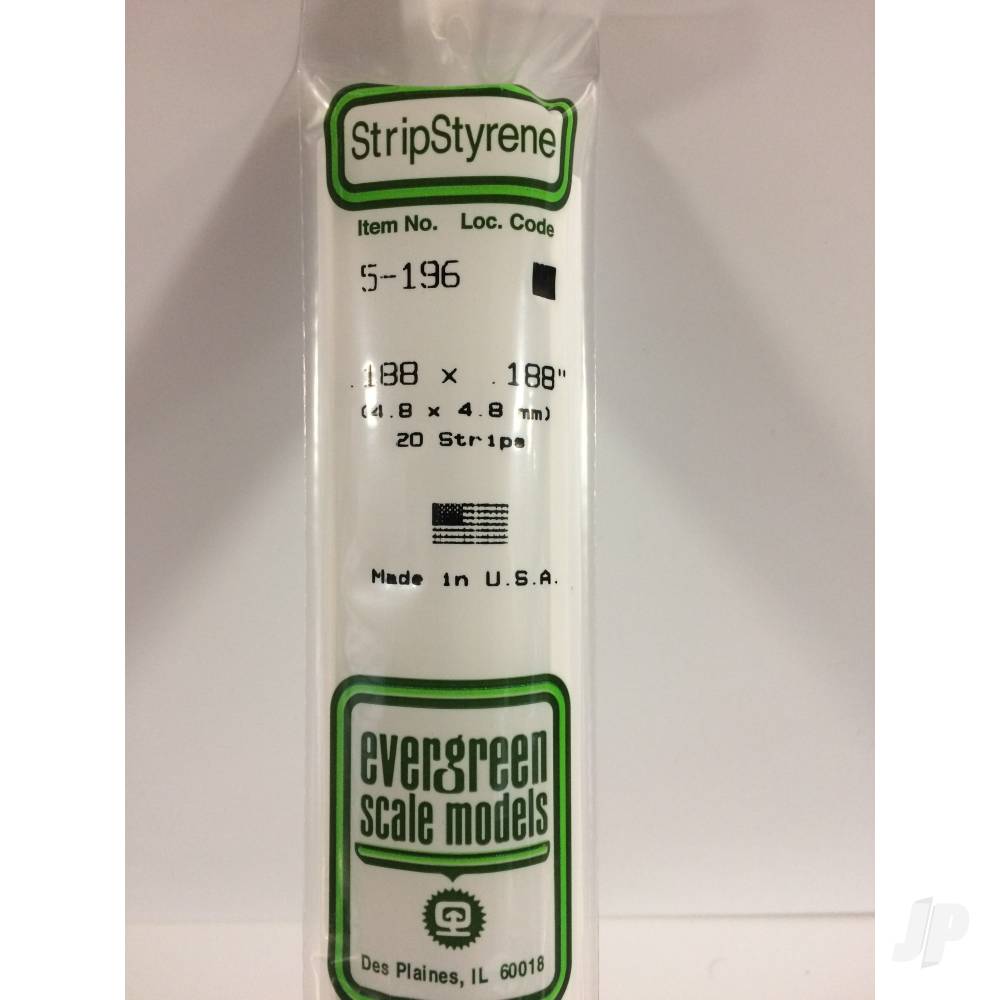 14in (35cm) Strip .188x.188in (20 per pack)-2