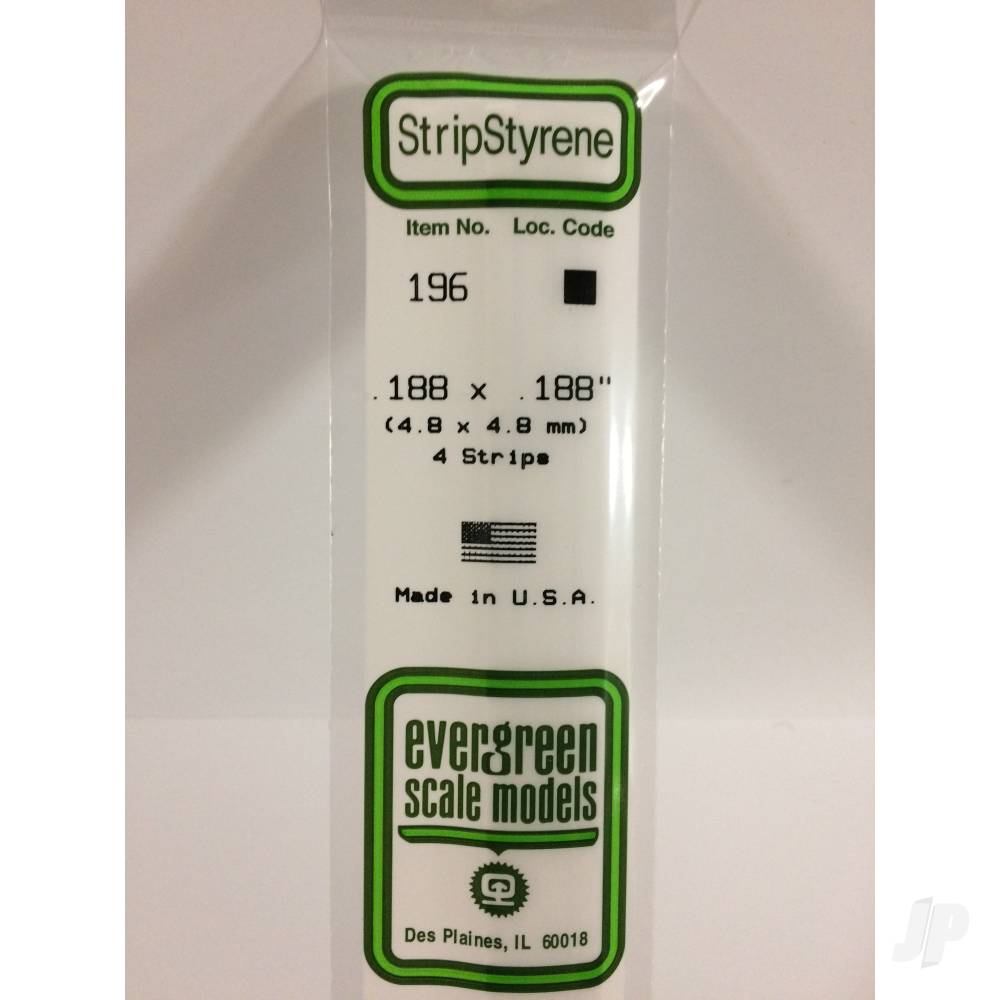 14in (35cm) Strip .188x.188in (100 per pack)-2