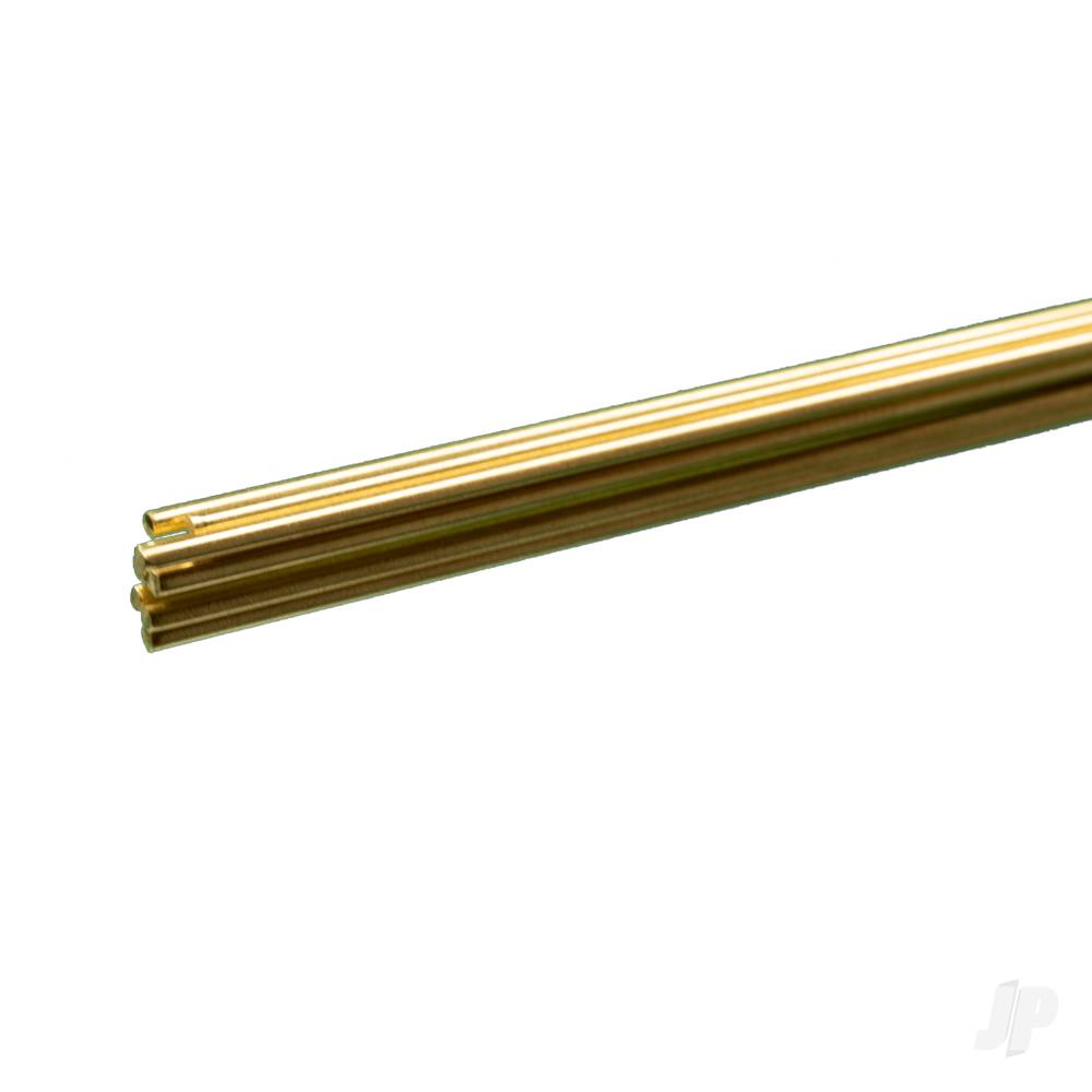 1/16in Brass Round Rod (36in long) (2 per Sleeve) (Bulk Pack of 5 Sleeves)