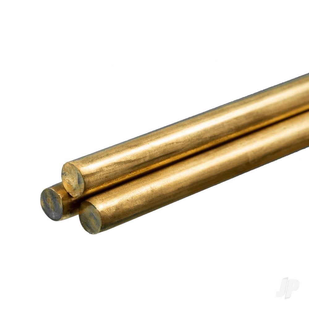 3/8in Brass Round Rod (36in long)
