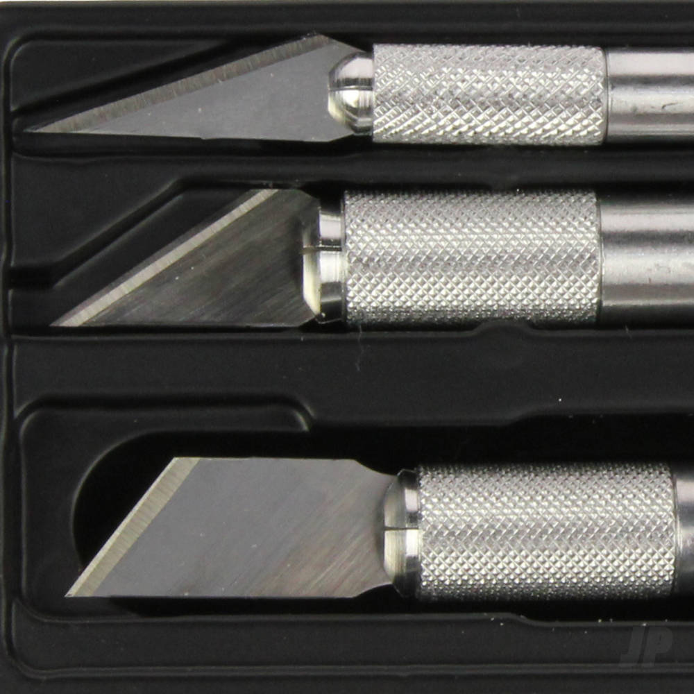 Hobby Knife Set, Wooden Box (Carded)-8