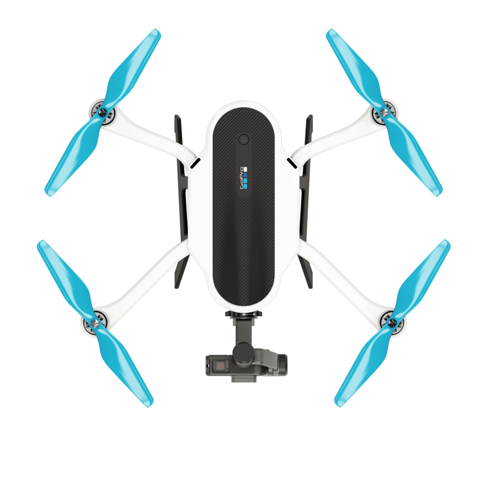 10x4.5 MR KR Propeller C Set x4 Blue for GoPro KARMA-3