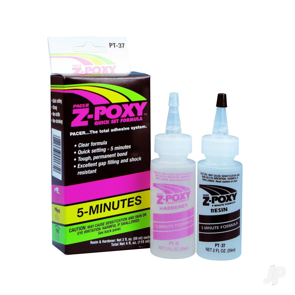 PT37 Z-Poxy 5 Minute Epoxy 4oz (Box of 6)