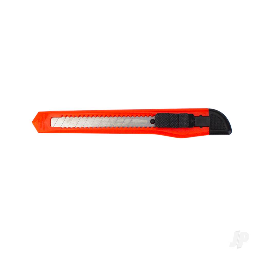 K10 9mm Plastic Snap Knife, Red (Carded)