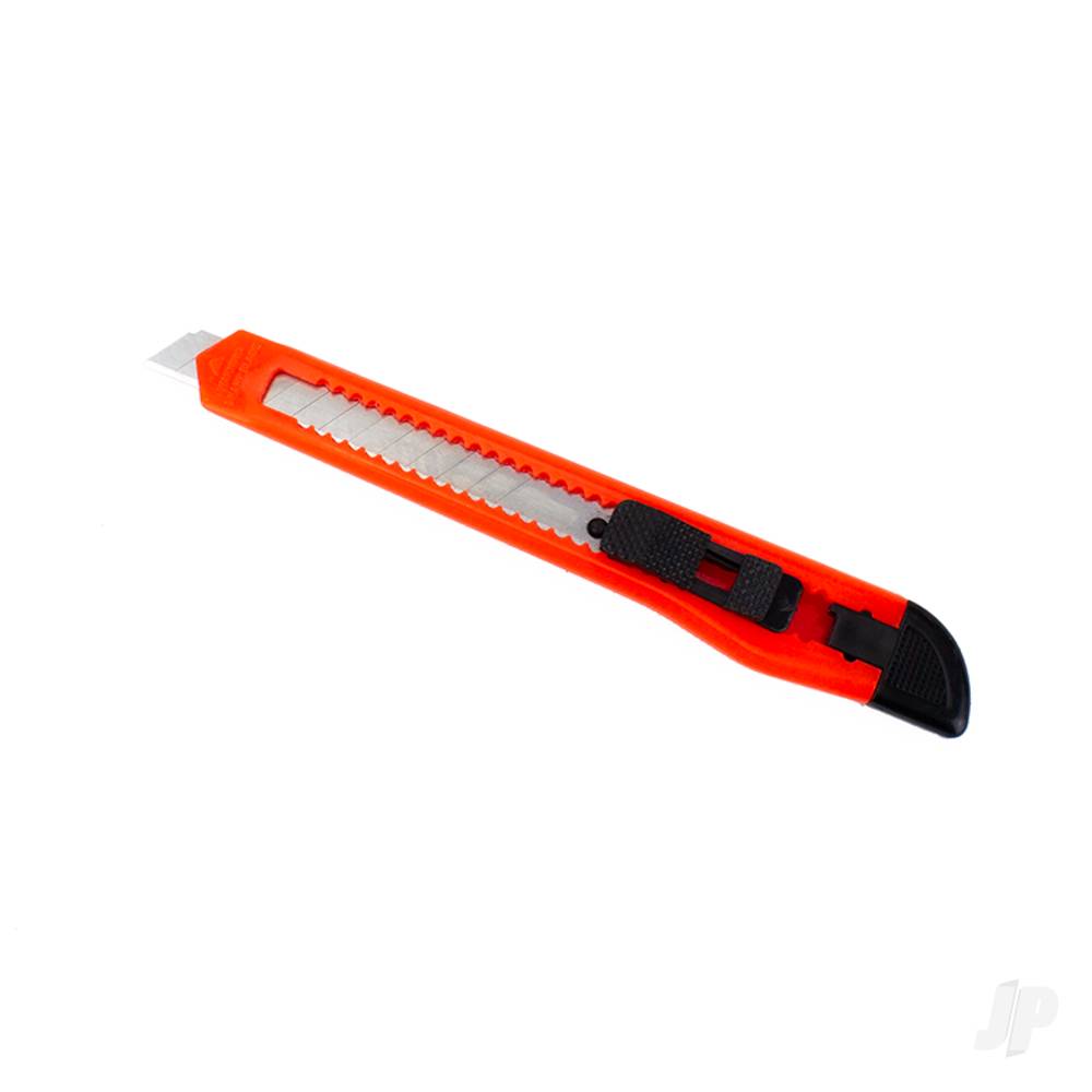 K10 9mm Plastic Snap Knife, Red (Carded)-2