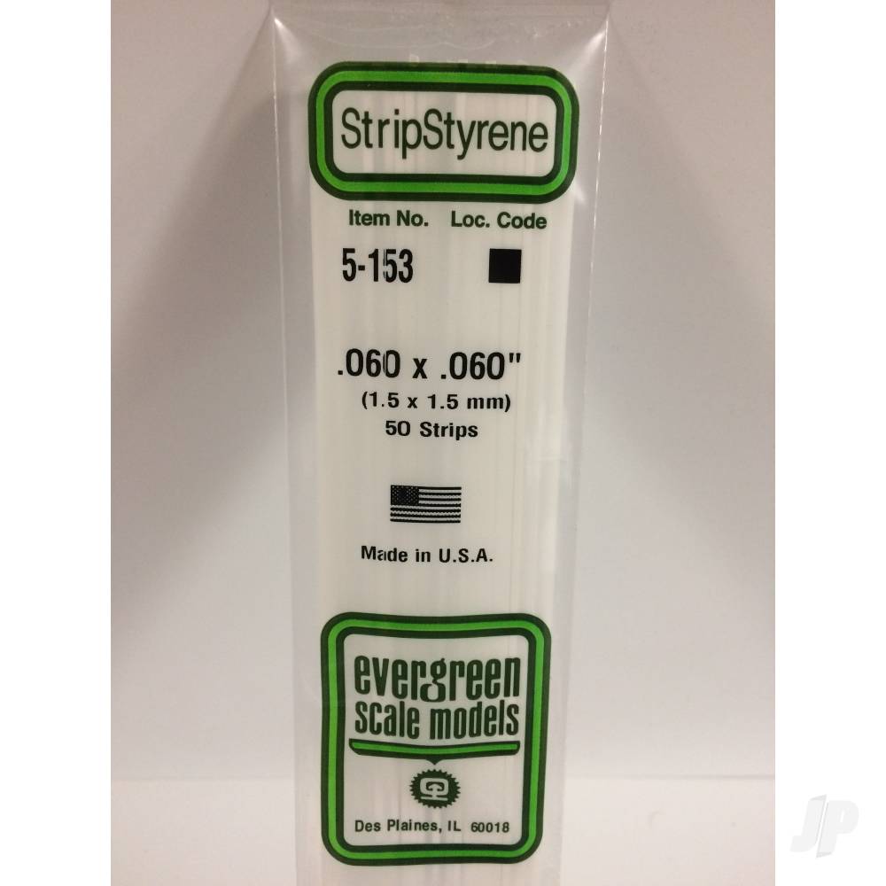 14in (35cm) Strip .060x.060in (50 per pack)-2