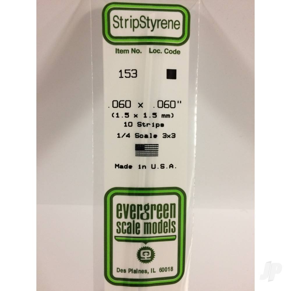 14in (35cm) Strip .060x.060in (100 per pack)-2