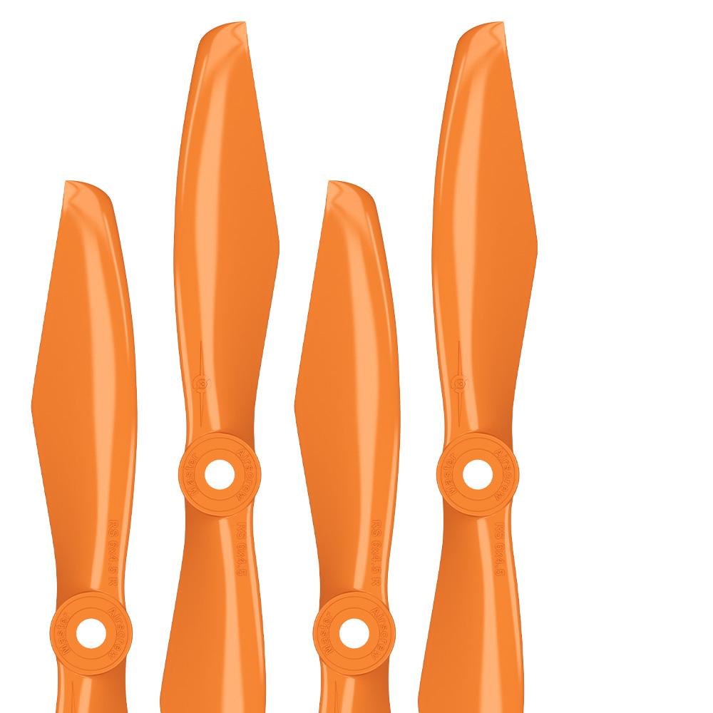 6x4.5 RS-FPV Racing Propeller Set 4x Orange-2