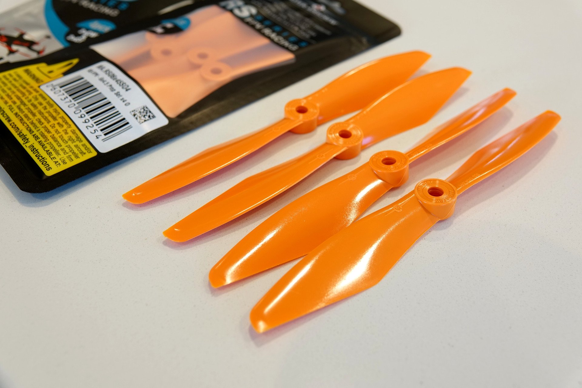 6x4.5 RS-FPV Racing Propeller Set 4x Orange-3