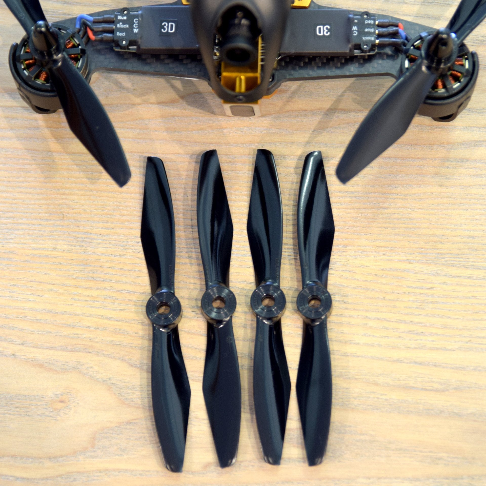 6x4.5 RS-FPV Racing Propeller Set 4x Black-9