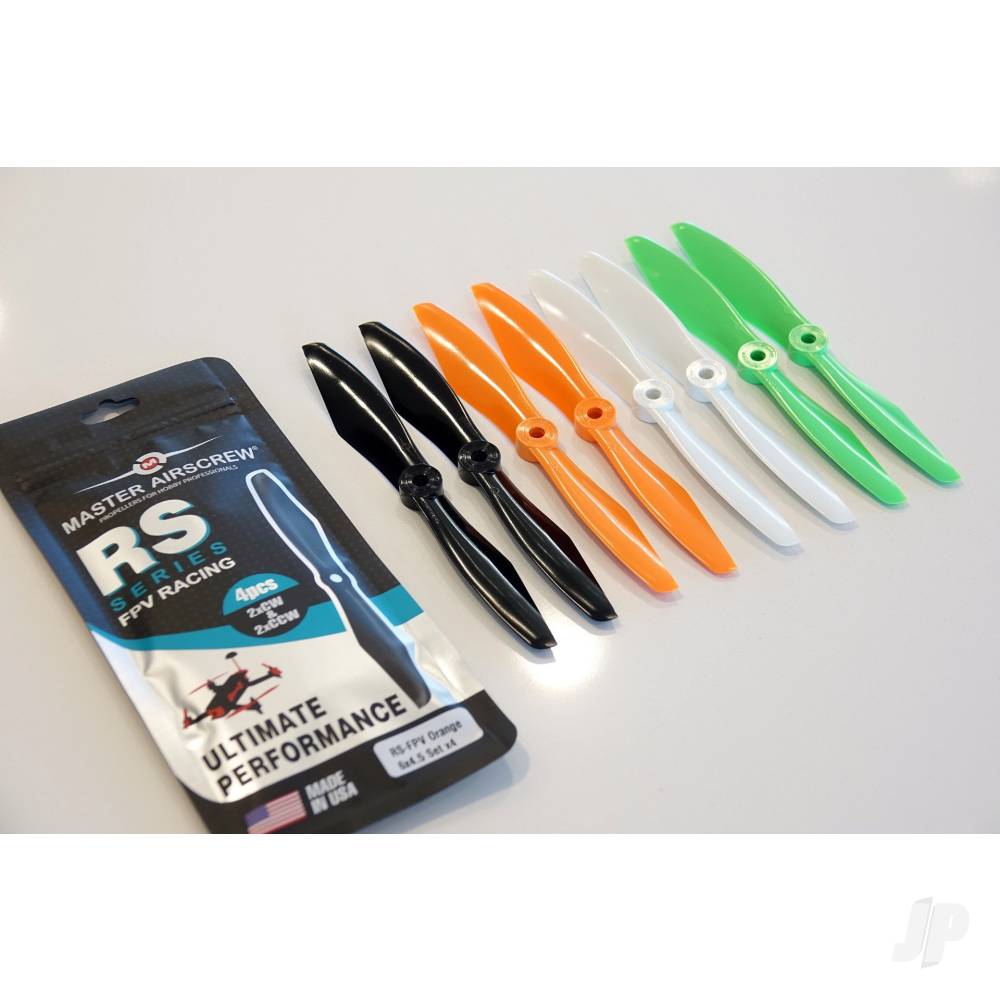 5x4.5 RS-FPV Racing Propeller Set 4x Orange-7