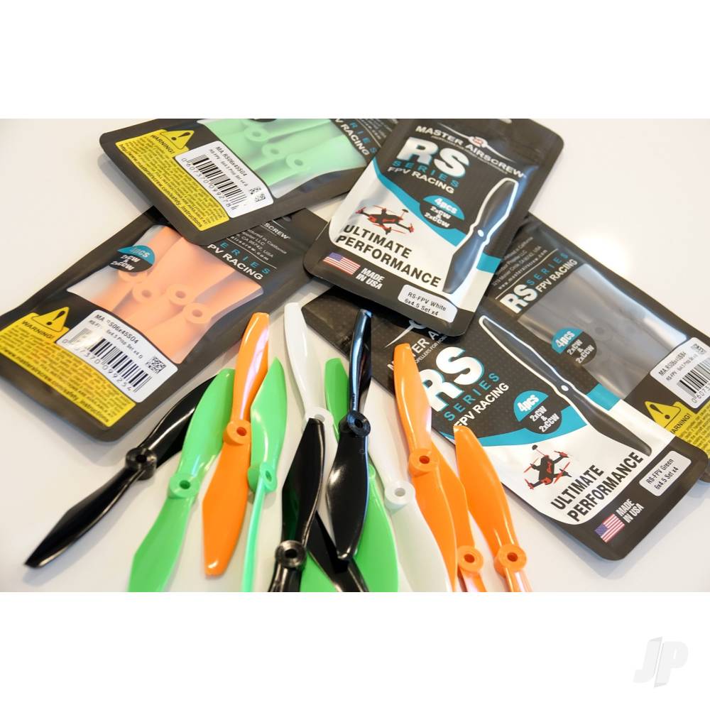 5x4.5 RS-FPV Racing Propeller Set 4x Orange-8