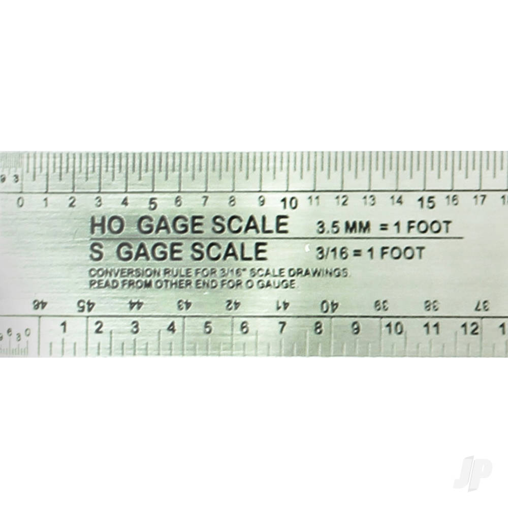 12in Scale Model Railroad Reference Ruler-2