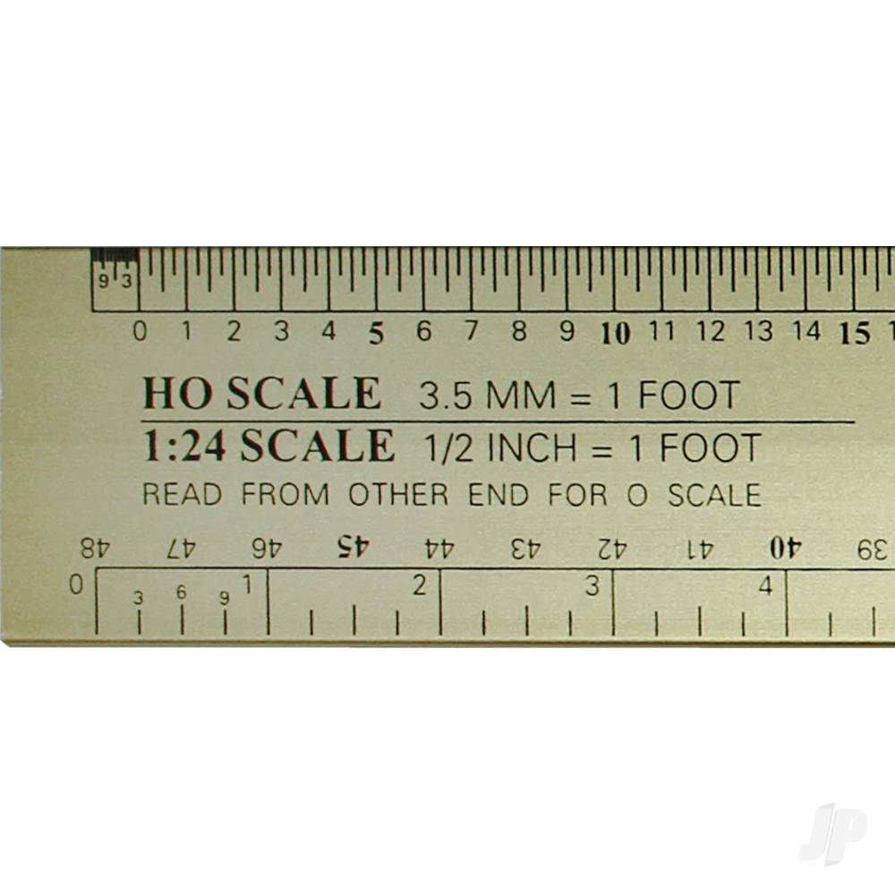 12in Deluxe Scale Model Railroad Reference Ruler-2