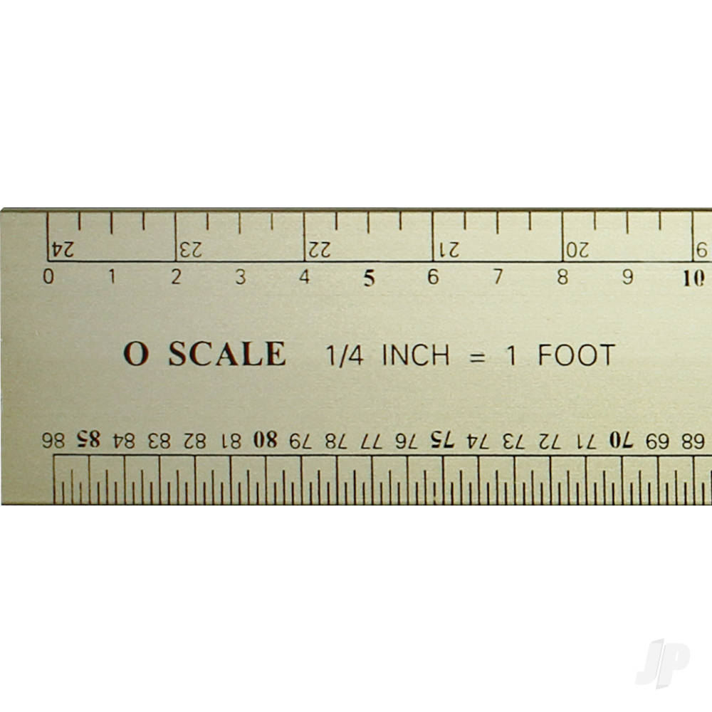 12in Deluxe Scale Model Railroad Reference Ruler-3