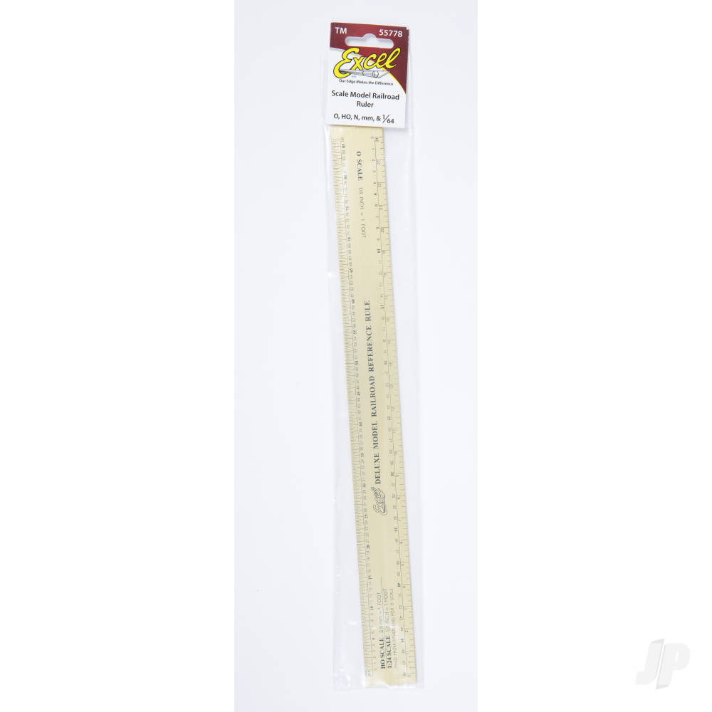12in Deluxe Scale Model Railroad Reference Ruler-5