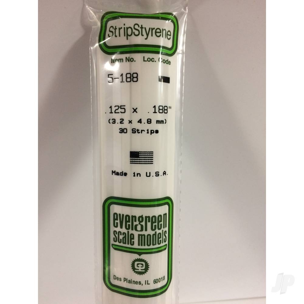 14in (35cm) Strip .125x.188in (30 per pack)-2