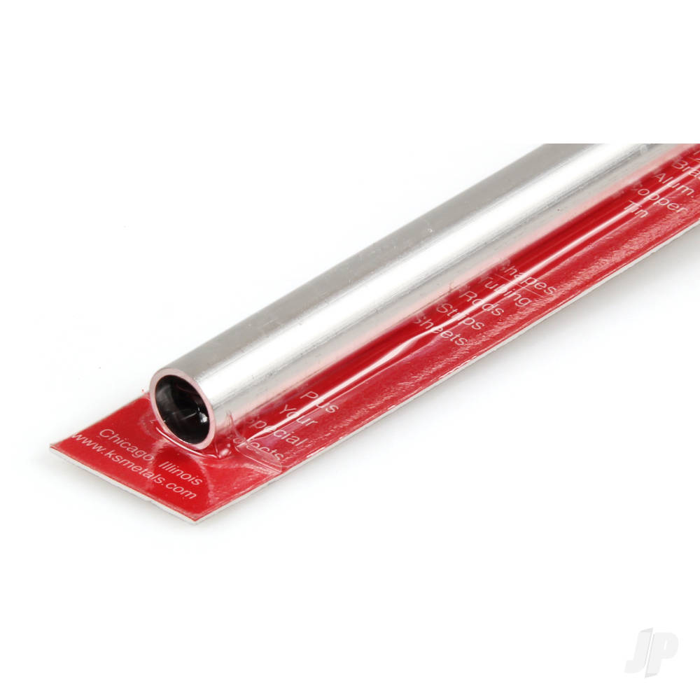 1/2in Aluminium Round Tube .035in Wall (12in long)-2