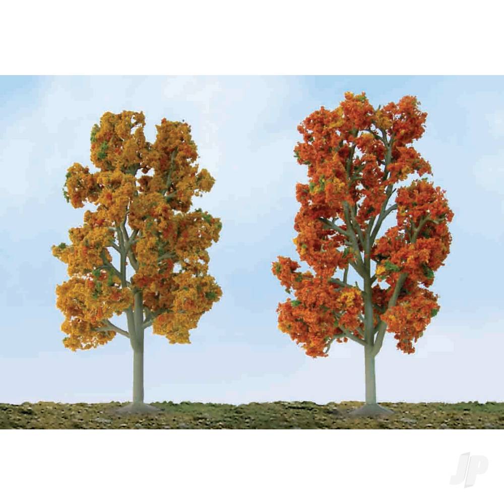 Scenic Fall Sycamore, 2.5in-3.5in, N-Scale, (8 per pack)