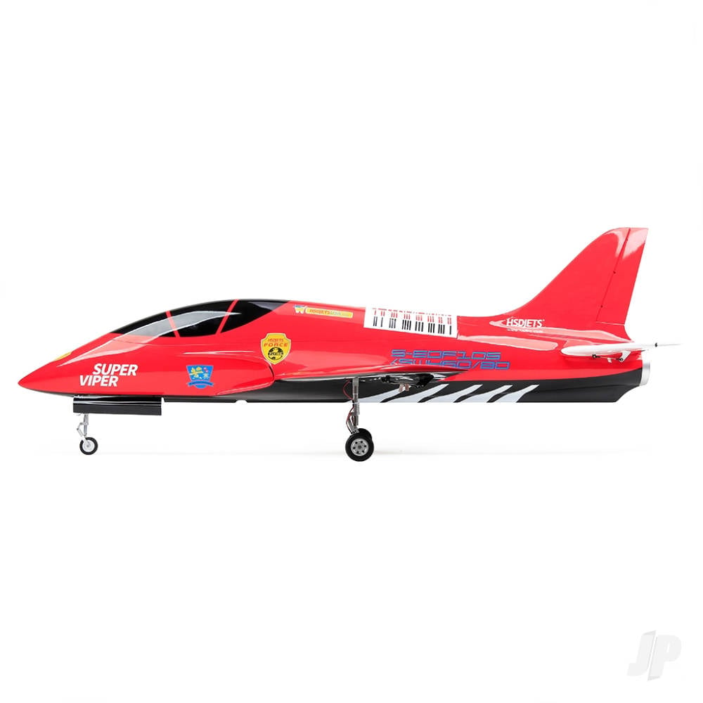 Super Viper 120mm EDF Composite Jet, Red, 1800mm (PNP 12S)-2